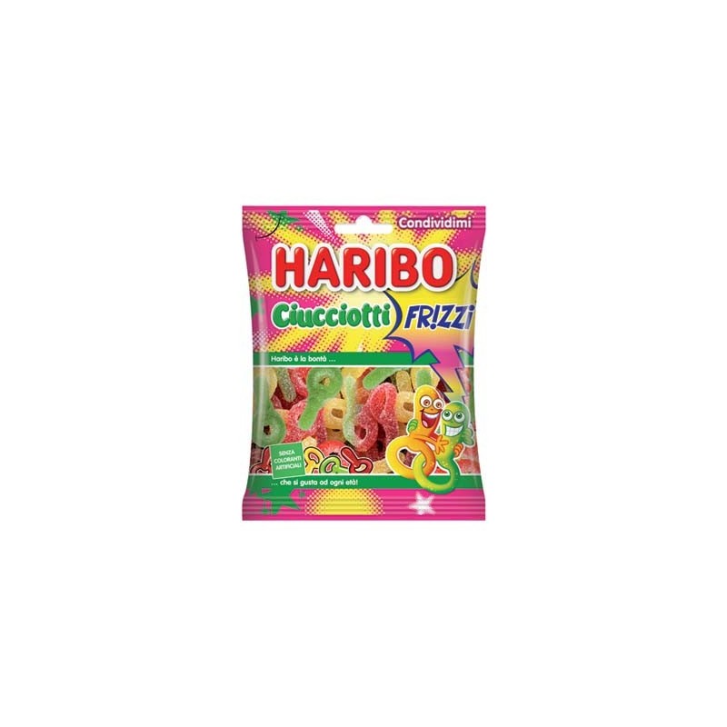 HARIBO FRIZZI BUSTA CIUCCIOTTI