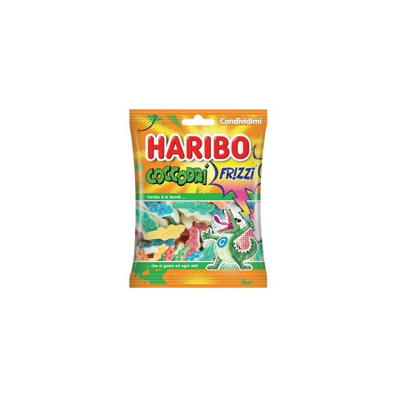 HARIBO FRIZZI BUSTA COCCODRILLI 175GR