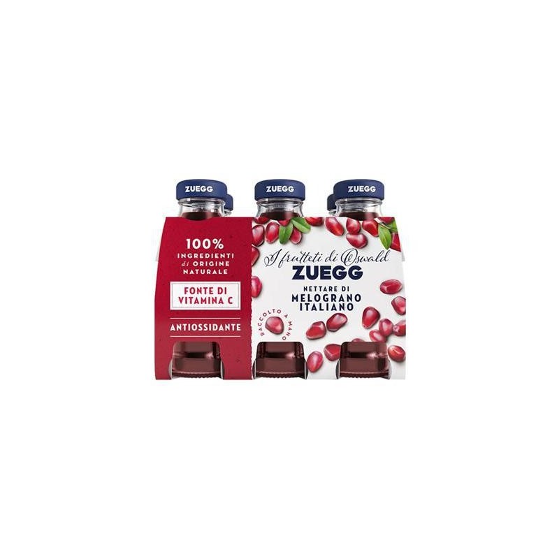 ZUEGG SUCCO 6 X 125ML MELOGRANO