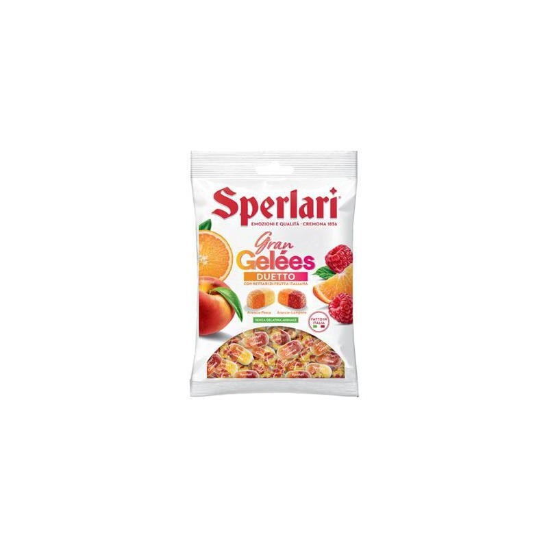 SPERLARI CARAMELLE BUSTA GRAN GELEES DUETTO