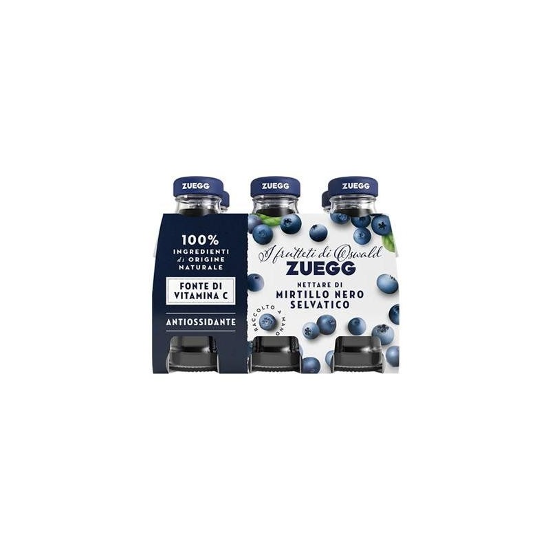 ZUEGG SUCCO 6 X 125ML MIRTILLO