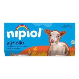 NIPIOL OMO CARNE 2 X 80GR AGNELLO