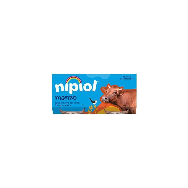 NIPIOL OMO CARNE 2 X 80GR MANZO
