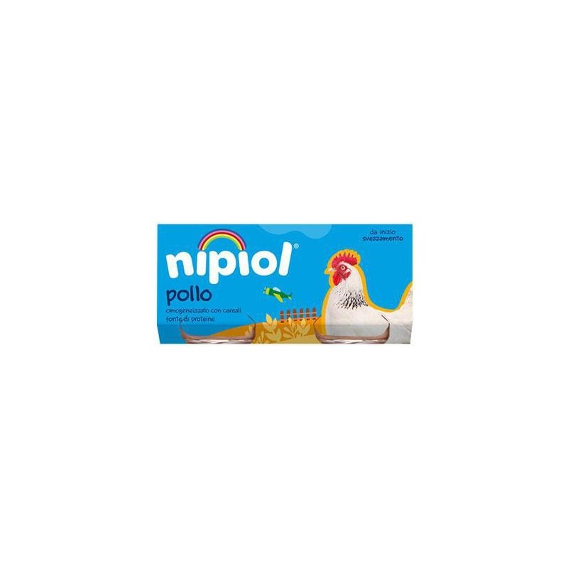 NIPIOL OMO CARNE 2 X 80GR POLLO