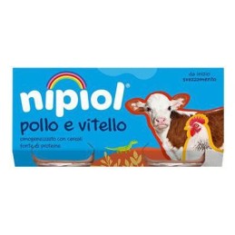 NIPIOL OMO CARNE 2 X 80GR POLLO VITELLO