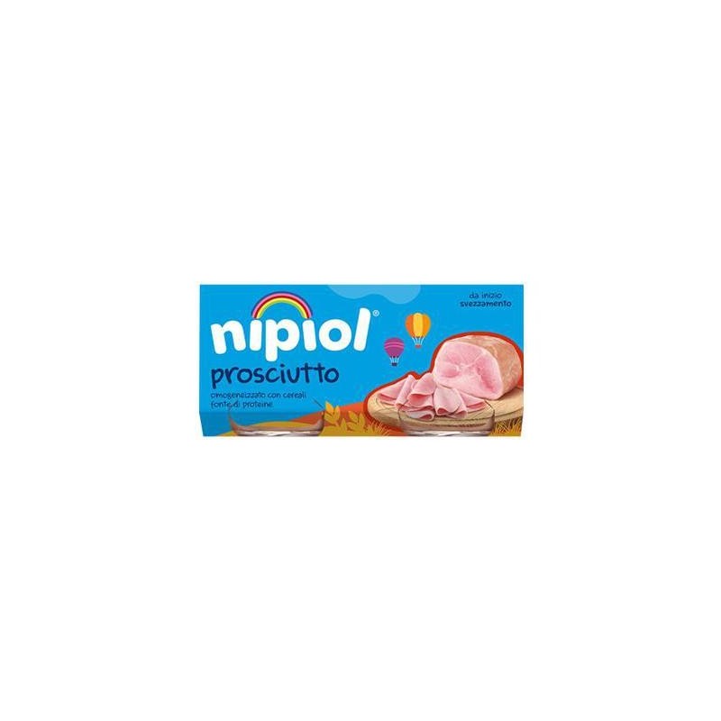 NIPIOL OMO CARNE 2 X 80GR PROSCIUTTO