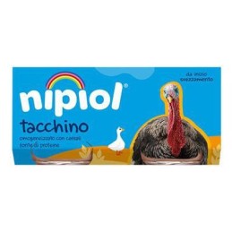 NIPIOL OMO CARNE 2 X 80GR TACCHINO