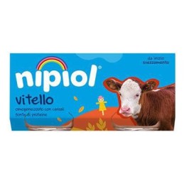 NIPIOL OMO CARNE 2 X 80GR VITELLO