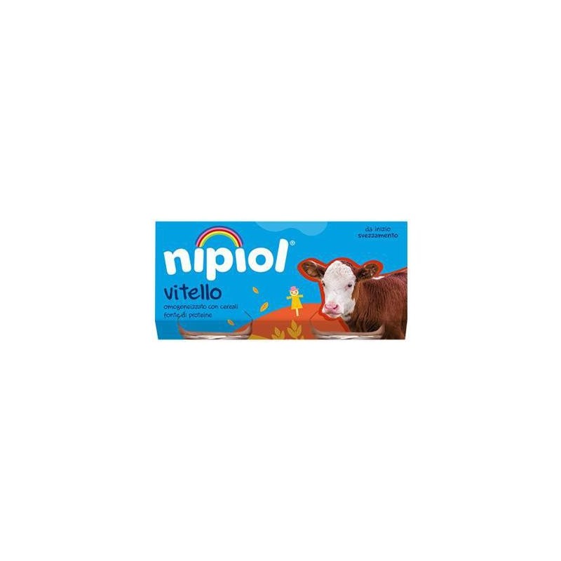 NIPIOL OMO CARNE 2 X 80GR VITELLO
