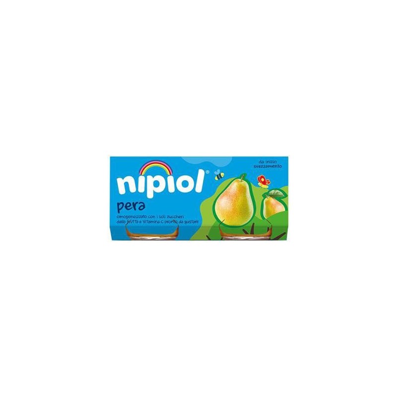 NIPIOL OMO FRUTTA 2 X 80 GR PERA