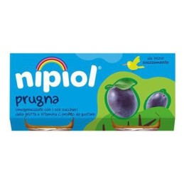 NIPIOL OMO FRUTTA 2 X 80GR PRUGNA