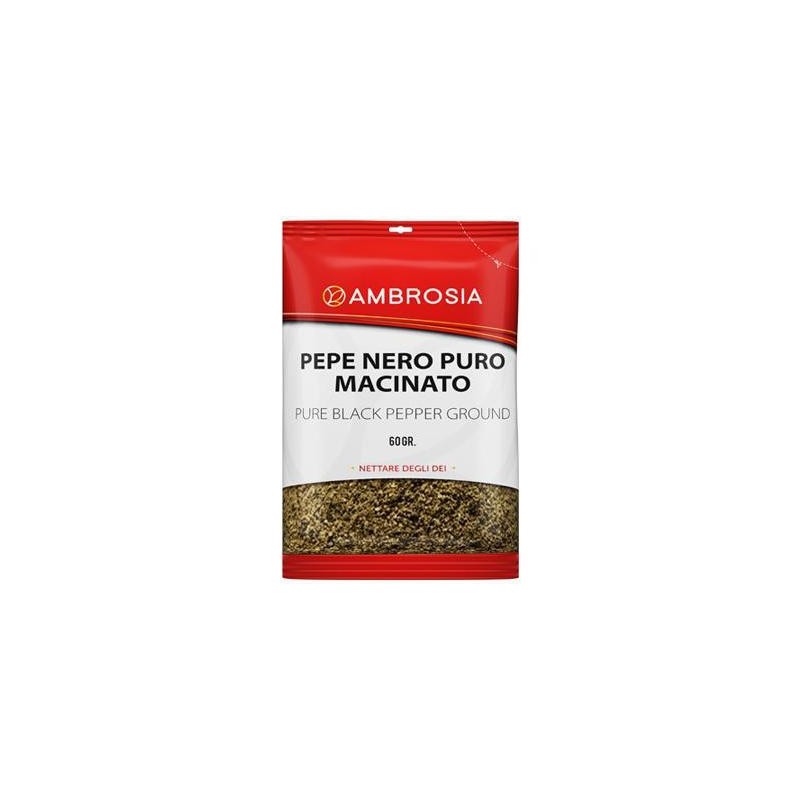 AMBROSIA BUSTA 60 GR PEPE NERO MACINATO