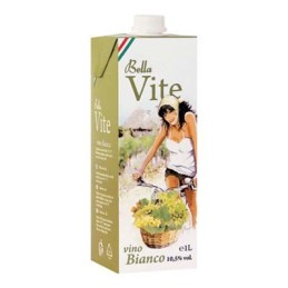 BELLAVITE VINO BRIK 1LT BIANCO