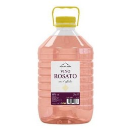 MONTECINQUE VINO ROSATO LT3 11°PET