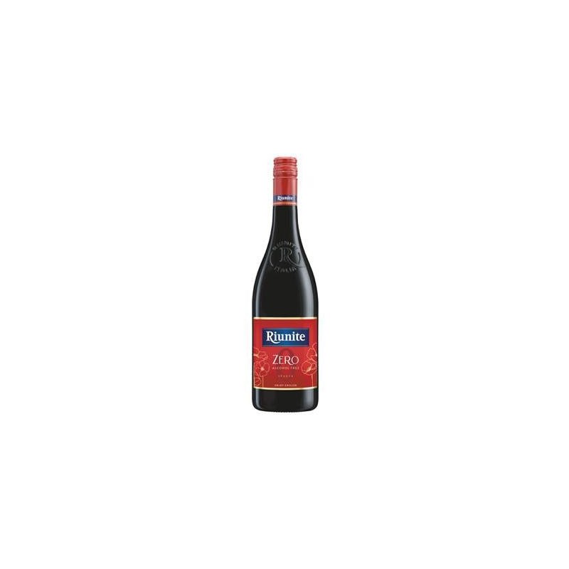 RIUNITE ZERO ALCOL ROSSO VINODEALCOLATO CL.75