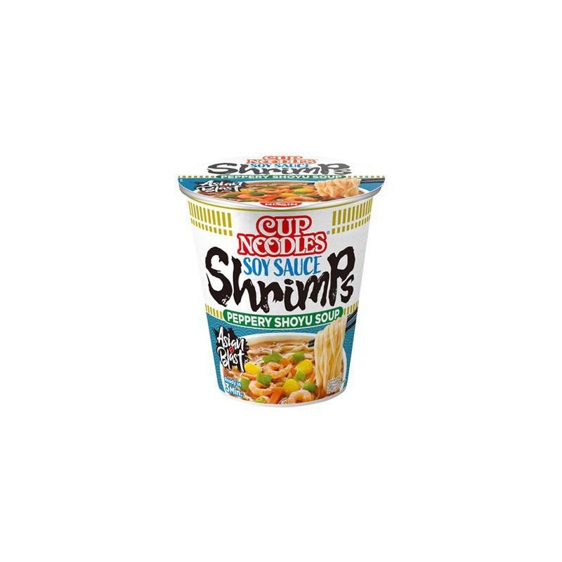 NISSIN CUP NOODLES GAMBERETTISALSA SOIA GR63