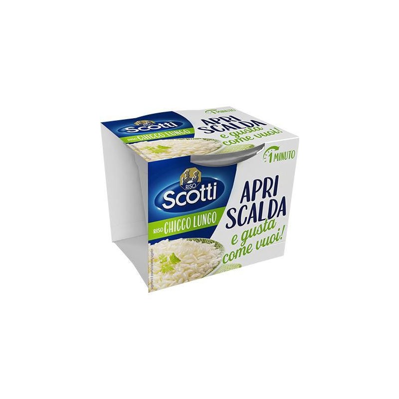 SCOTTI RISO SCAL.GUSTA GR.200 CHICCO LUNGO