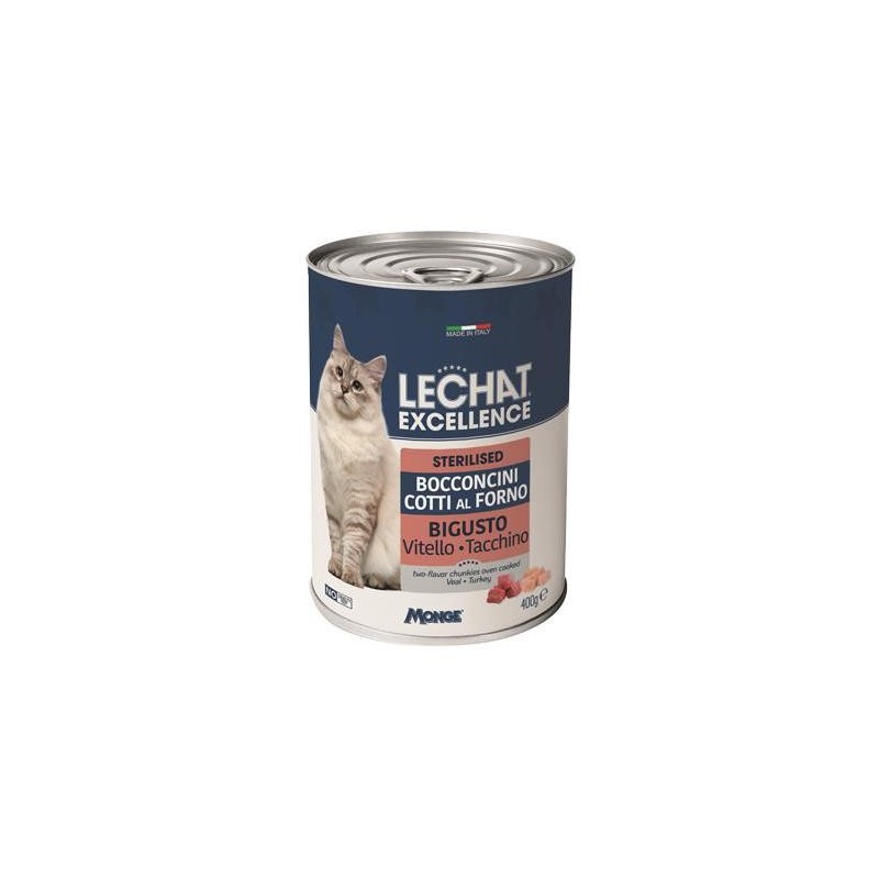 LECHAT BOCCONCINI VITELLO/TACCHINO 400G
