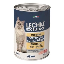 LECHAT EXCELLENCE BOCCONCINI BIGUSTO POLLO/MAIALE GR.400