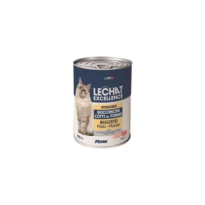 LECHAT EXCELLENCE BOCCONCINI BIGUSTO POLLO/MAIALE GR.400
