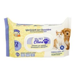 MAGIC MIKE SALVIETTE IPOALLERGENICHE ANIMALI TALCO X 72 PZ