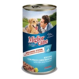 MIGLIOR CANE BOCCONI KG.1,250PESCE/CARNI BIANCHE