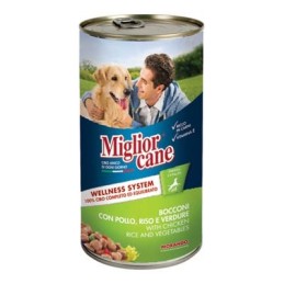 MIGLIOR CANE BOCCONI POLLO/RISO/VERDURE KG.1,25