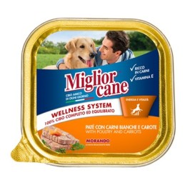 MIGLIOR CANE VASCHETTA GR150 CARNI BIANCHE/CAROTE