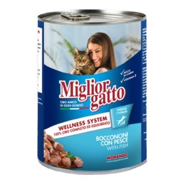 MIGLIOR GATTO BOCCONCINI 405GR PESCE