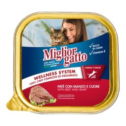 MIGLIOR GATTO VASC. 100GR MANZO CUORE