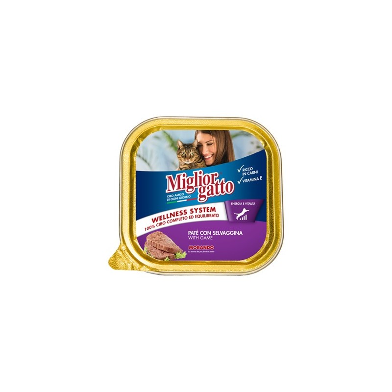 MIGLIOR GATTO VASC. 100GR SELVAGGINA
