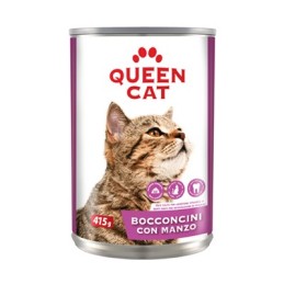 QUEEN CAT BOCCONI 415GR MANZO
