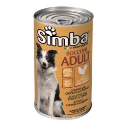 SIMBA 1.23KG CANE BOCCONI POLLO/TACCHINO