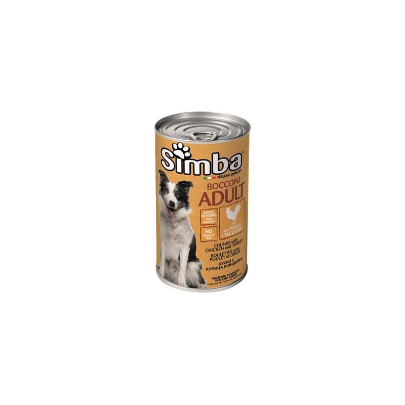 SIMBA 1.23KG CANE BOCCONI POLLO/TACCHINO