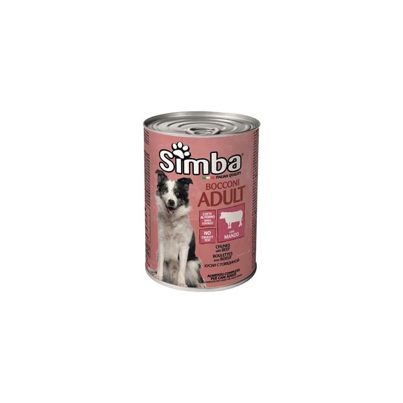 SIMBA CANE BOCCONI 415 GR CARNE