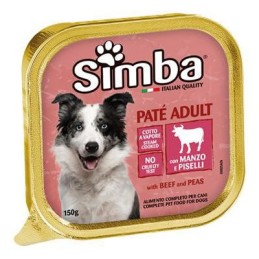 SIMBA CANE VASCHETTA 150 GR MANZO PISELLI