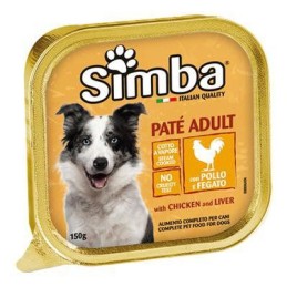 SIMBA CANE VASCHETTA POLLO/FEGATO GR.150