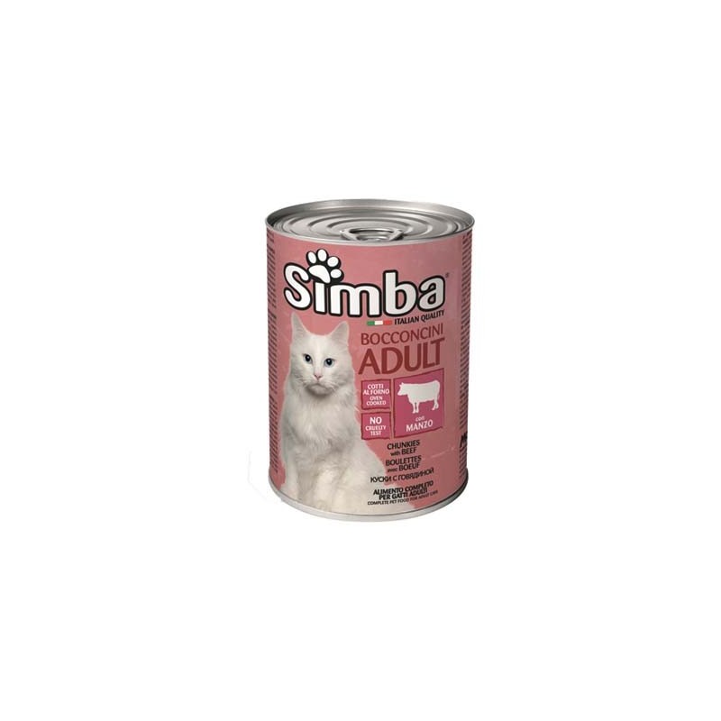 SIMBA GATTO 415 GR VITELLO