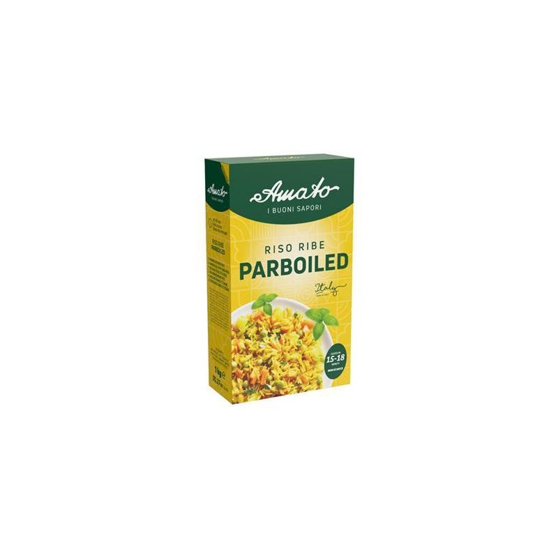 AMATO BUONI SAPORI RISO RIBE PARBOILED KG.1 ASTUCCIO