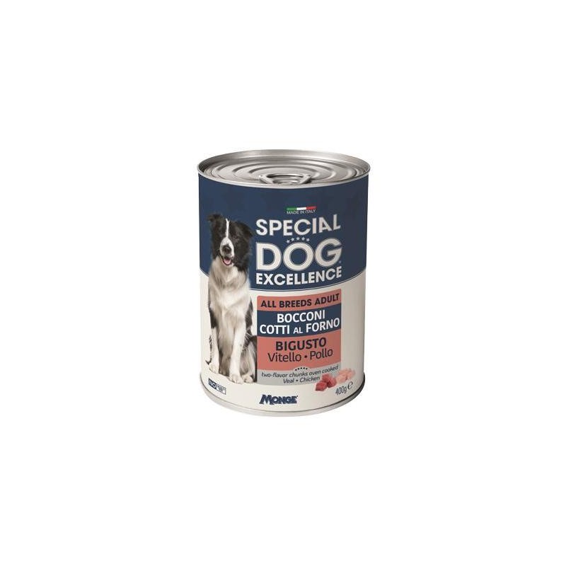 SPECIALDOG EXCELLENCE BOCCONIBIGUSTO VITELLO/POLLO GR.400
