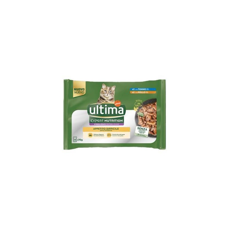 ULTIMA CAT EXPERT NUTRITION APPETITO DIFFI.GR.70X4