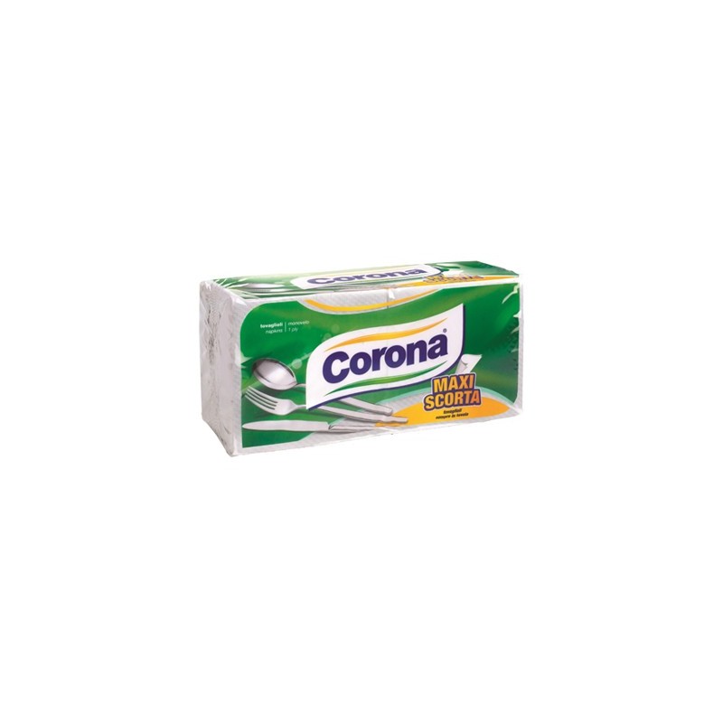 CORONA TOVAGLIOLO MAXI SCORTA 33X33 180PZ IMBALLI INTERI X 15