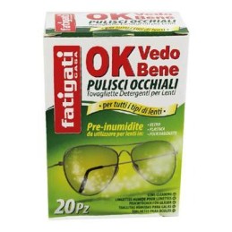 FATIGATI PULISCI OCCHIALI 20 PZ