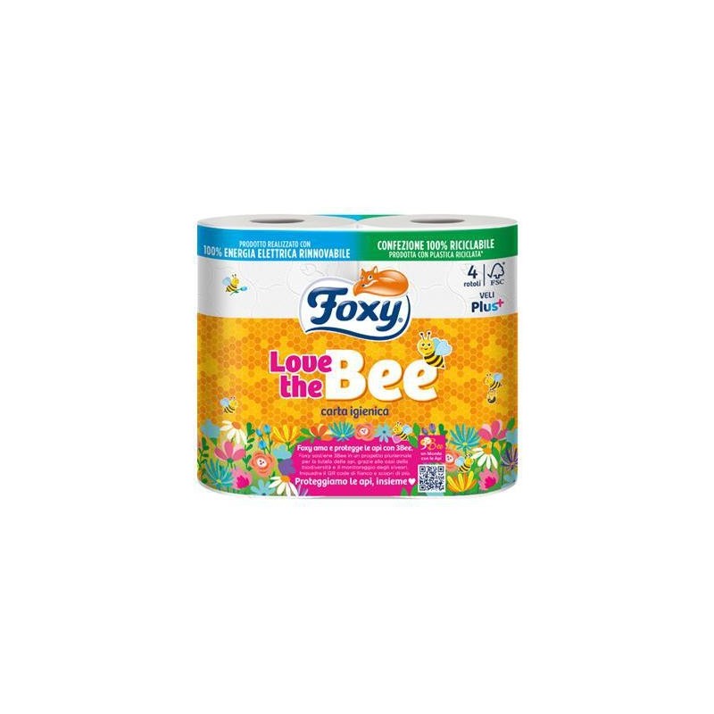 FOXY LOVE THE BEE 4 ROTOLI 2 VELI