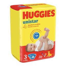 HUGGIES UNI PANNOLINI 3MIS.