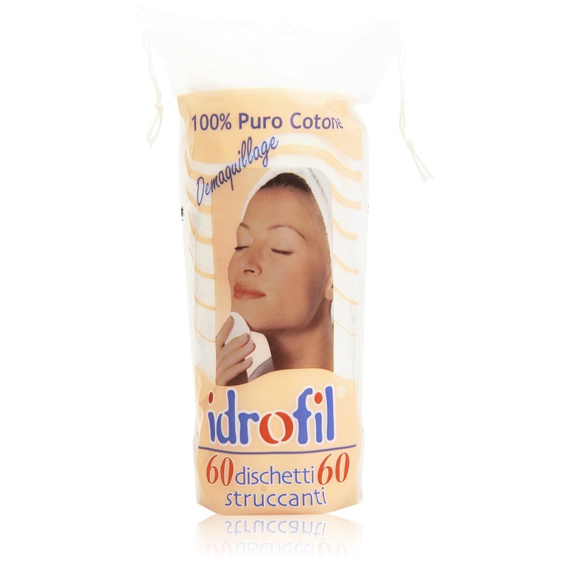 IDROFIL DISCETTI STRUCCANTI MAXI OVALI 60 PZ IMBALLI INTERI X 24