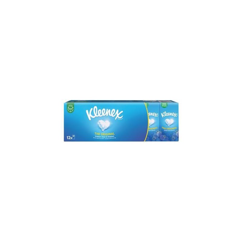 KLEENEX FAZZOLETTI ORIGINAL 3VELI X 12 PZ