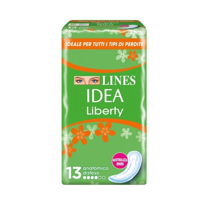 LINES IDEA ASSORBENTI LIBERTY 13PZ IMBALLI INTERI X 20
