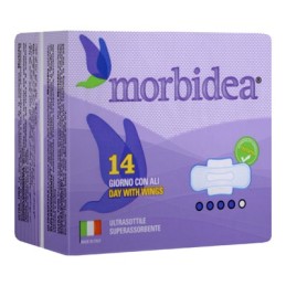 MORBIDEA ASSORBENTI GIORNO C/ALI 14PZ IMBALLI INTERI X 24