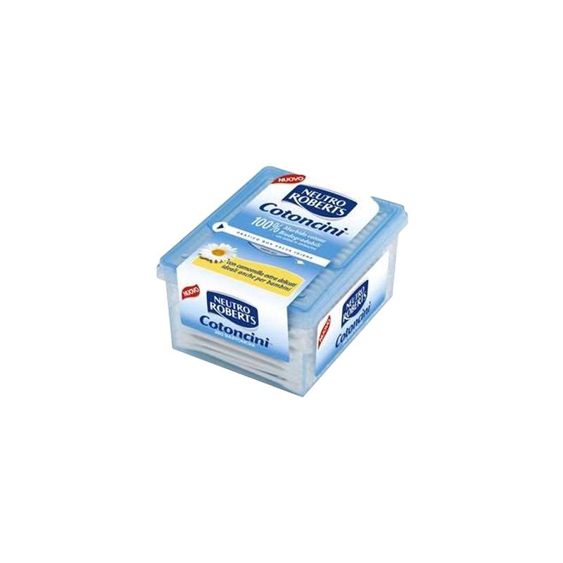 NEUTRO ROBERTS COTONCINI BIODEGRADABILE 260 PZ IMBALLI INTERI X 18